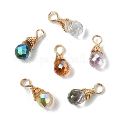 10 Stück Glasanhänger&nbsp;PALLOY-YW00130-01