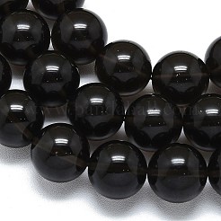 Natürliche Eis Obsidian Perlen Stränge&nbsp;G-D356-C03-16mm