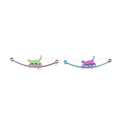 Placcatura rack 201 connettori in acciaio inox charms&nbsp;STAS-N098-094M