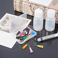 Bouts de distribution d'aiguille émoussée de précision en plastique fluide&nbsp;TOOL-BC0008-37