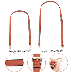 Verstellbare Taschenriemen aus PU-Kunstleder&nbsp;AJEW-WH0347-65A