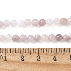 Stränge aus natürlichen violetten Erdbeerquarzperlen&nbsp;G-P530-B02-01