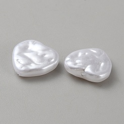 Perles d'imitation perles en plastique ABS&nbsp;LS-KY-WH0036-101B
