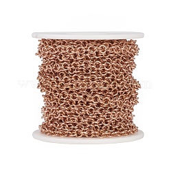 Placcatura ionica (ip) catene rolo in acciaio inossidabile 304&nbsp;CHS-H013-07RG-I