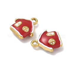 Pendentifs en acier inoxydable 304 émaillés&nbsp;STAS-L300-012G-10