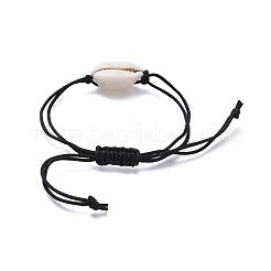 Bracciali di perline intrecciati con fili di nylon regolabili&nbsp;BJEW-JB05119-01