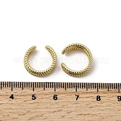 Manschettenohrringe aus Messing in dreifacher C-Form&nbsp;EJEW-L261-018G