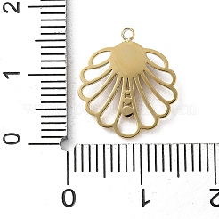 PVD-Vakuumbeschichtung 316 Edelstahlanhänger&nbsp;STAS-C090-01G-02