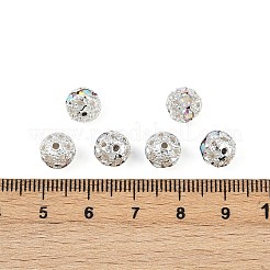 Messing Legierung Strass Perlen&nbsp;RB-A011-8mm-28S