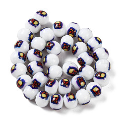 Bedrucken von Glasperlen zur Herstellung von Halsketten und Armbändern&nbsp;GLAA-B020-02A-10