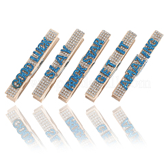 30 pince à strass pour pom-pom girl&nbsp;AJEW-SP0002-58A