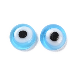 Cabochons fatti a mano lampwork male occhio&nbsp;LAMP-E022-01C