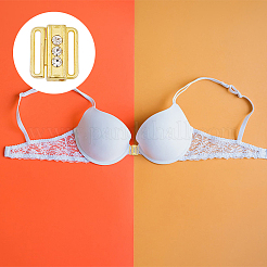 16 pieza de pinzas para bikini de rhinestone de aleación de zinc de 4 colores&nbsp;FIND-FH0007-23