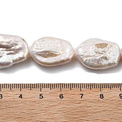 Natürliche Barock Keshi Perlen Stränge&nbsp;PEAR-P064-08C-03C