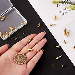 32 pz 4 pendenti in acciaio inossidabile 304&nbsp;STAS-SZ0002-36G