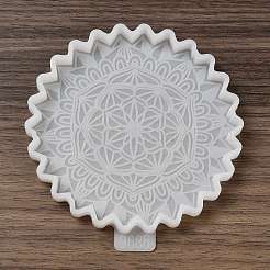 Moules en silicone pour tapis de tasse de fleur de mandala&nbsp;SIMO-H144-01A