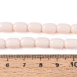 Opache perle di vetro fili&nbsp;GLAA-T028-14P-A02