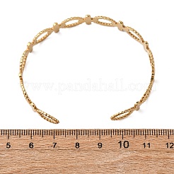 Bracelets manchettes en acier inoxydable 304 pour femmes&nbsp;BJEW-G749-02G