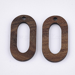 Pendentifs en bois de noyer&nbsp;WOOD-S054-20