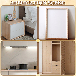 12 pezzo di finitura decorativa in legno&nbsp;AJEW-GF0012-88B