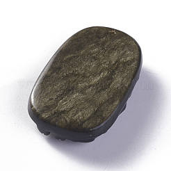 Natürliche goldene Schein Obsidian Anhänger&nbsp;G-P418-12