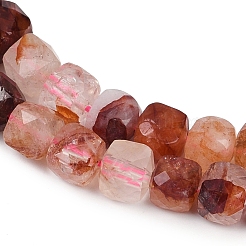 Natürliche rote hämatoide Quarz-/Eisenquarz-Perlenstränge&nbsp;G-H078-C44-6mm