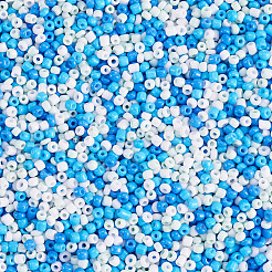 Opakglas runde Saatperlen&nbsp;GLAA-TAC0025-07A-05