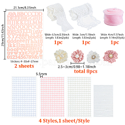 Kits de accesorios para birretes de graduación&nbsp;DIY-PH0033-73
