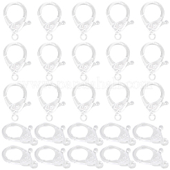 100 Stück Karabinerverschlüsse aus Kunststoff&nbsp;KY-SC0002-38