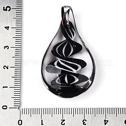 Manuelle Bunte Malerei Anhänger & Charms&nbsp;LAMP-N034-03A