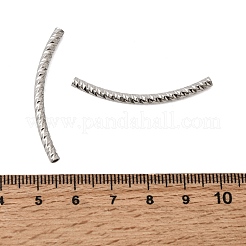304 Edelstahl-Rohrperlen&nbsp;STAS-B128-13C-P
