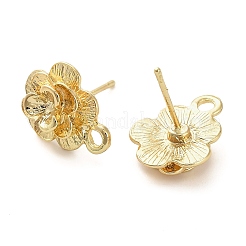 Accessoires de clous d'oreilles en alliage&nbsp;PALLOY-I224-05G