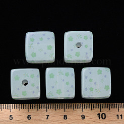 Gedruckt Acrylperlen&nbsp;MACR-S374-11C-04