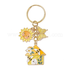Porte-clés en alliage de zinc émaillé&nbsp;KEYC-JKC01460