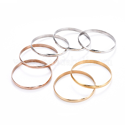 Set di bracciali in acciaio inossidabile fashion 201&nbsp;BJEW-L664-024A-M-1