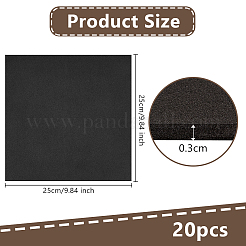 Esterillas cuadradas de esponja eva&nbsp;AJEW-WH0661-77A