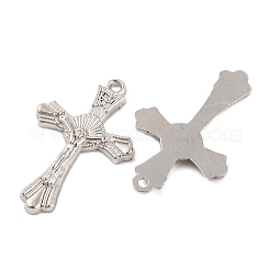 Tibetischer stil Aluminium Anhänger & Charms&nbsp;X-TIBEP-D901-P