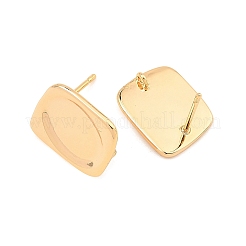Componentes para pendientes de latón Shegrace&nbsp;XGRQ6M683-906G