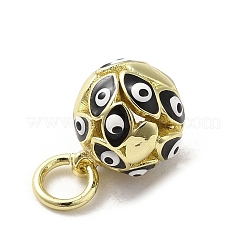 Charms smalto ottone&nbsp;KK-E092-12G-07