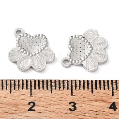 925 Anhänger aus rhodiniertem Sterlingsilber&nbsp;STER-C003-03P