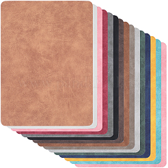 15 Stück 15 Farben PU-Lederstoff&nbsp;FIND-CL0001-82B