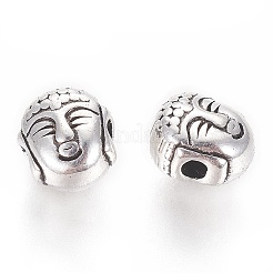 Perline in lega stile tibetano&nbsp;TIBEB-60018-AS-FF