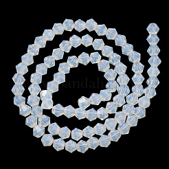 Chapelets de perles en verre imitation jade&nbsp;GLAA-F029-J4mm-05