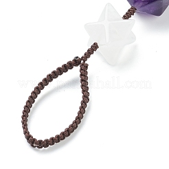 Ornamento appeso chakra forma geometrica&nbsp;AJEW-I059-05