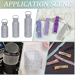 Selbstklebender Glas-Hotfix-Strass&nbsp;DIY-WH20013-98A