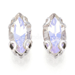 Coudre des perles montées en strass&nbsp;KK-T071-02B