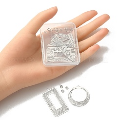 10 pièces 5 gros pendentifs en filigrane de laiton de style&nbsp;KK-YW0001-50