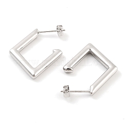 Pendientes de botón de acero inoxidable 304 antideslustre para mujer&nbsp;EJEW-K283-11P