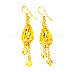 Boucles d'oreilles pendantes en alliage et laiton&nbsp;FS-WGF4F4A-01