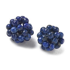 Natürliche Lapislazuli gewebt Perlen&nbsp;GG-CBA2E9C-C02-02